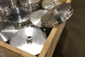 CNC Lathe Work-Pullies