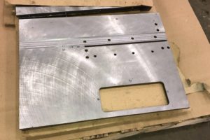 CNC Milling on Blanchard Ground Plate