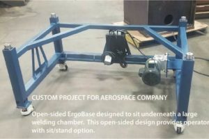 Custom ErgoBase With Open Sided Design