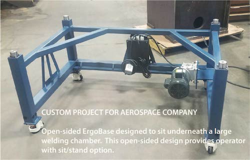 Custom ErgoBase With Open Sided Design